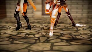 【MMD】Alicia Tigers【R-18】