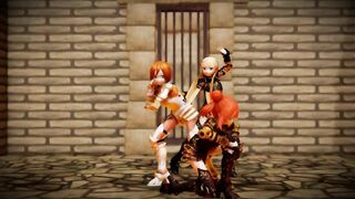 【MMD】Alicia Tigers【R-18】