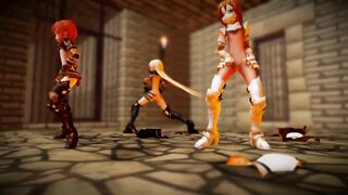 【MMD】Alicia Tigers【R-18】