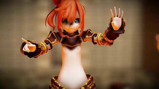 【MMD】Alicia Tigers【R-18】