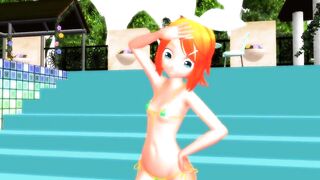 【MMD】Cham type phosphorus - Nekomimi Switch【R-18】