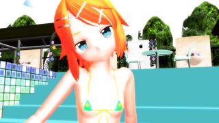 【MMD】Cham type phosphorus - Nekomimi Switch【R-18】