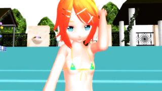 【MMD】Cham type phosphorus - Nekomimi Switch【R-18】