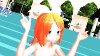 【MMD】Cham type phosphorus - Nekomimi Switch【R-18】