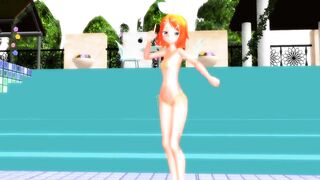 【MMD】Cham type phosphorus - Nekomimi Switch【R-18】