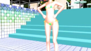 【MMD】Cham type phosphorus - Nekomimi Switch【R-18】