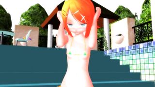 【MMD】Cham type phosphorus - Nekomimi Switch【R-18】