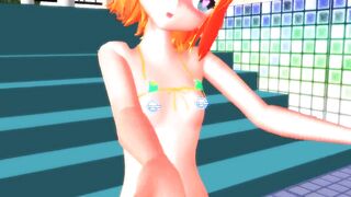 【MMD】Cham type phosphorus - Nekomimi Switch【R-18】