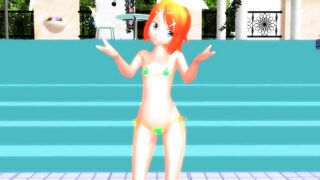 【MMD】Cham type phosphorus - Nekomimi Switch【R-18】