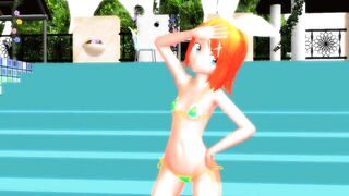【MMD】Cham type phosphorus - Nekomimi Switch【R-18】