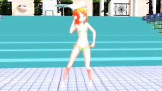 【MMD】Cham type phosphorus - Nekomimi Switch【R-18】