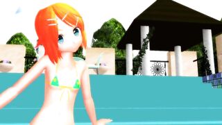 【MMD】Cham type phosphorus - Nekomimi Switch【R-18】