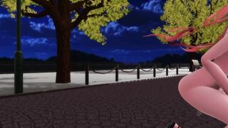【SEX-MMD】Lap Sitting [Futanari Rikasuko]【R-18】