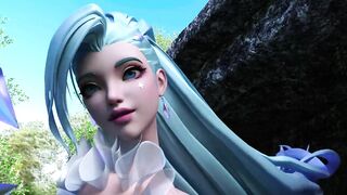 Entering the deep jungle - Futanari animation