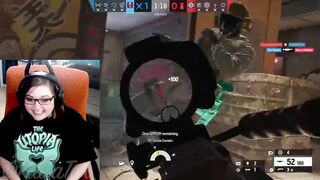 Busty BBW streamer flashes tits on stream!