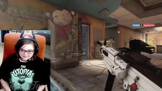 Busty BBW streamer flashes tits on stream!