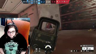 Busty BBW streamer flashes tits on stream!