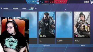 Busty BBW streamer flashes tits on stream!