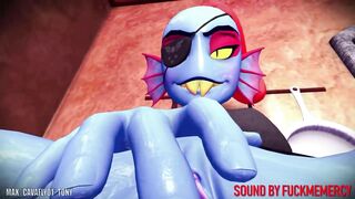 Undertale Undyne Sex 3D Animation【Hentai 3D】