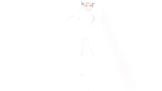 【MMD】Gokuraku Jodo Marie Rose【R-18】