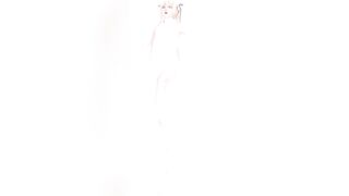 【MMD】Gokuraku Jodo Marie Rose【R-18】
