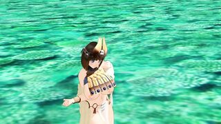 【MMD】High-fidelity raver with modified Menace【R-18】