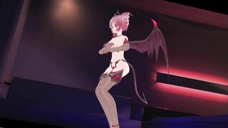 【MMD】Succubus Teto blown out【R-18】