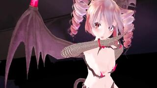 【MMD】Succubus Teto blown out【R-18】