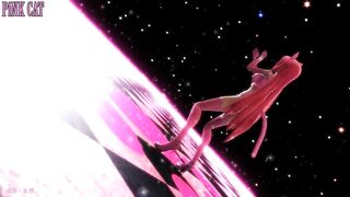 【MMD】Pink Neko Musume Megurine Luka - PiNK CAT【R-18】