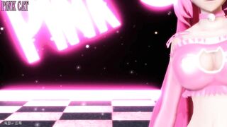 【MMD】Pink Neko Musume Megurine Luka - PiNK CAT【R-18】