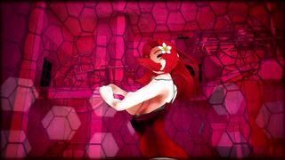 【MMD】Dekane-chan - Girls【R-18】