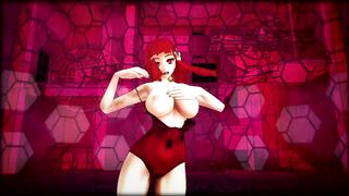 【MMD】Dekane-chan - Girls【R-18】