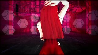 【MMD】Dekane-chan - Girls【R-18】