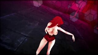 【MMD】Dekane-chan - Girls【R-18】