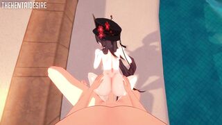 Hu Tao First Time Anal Hentai Genshin Impact