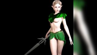 Legendary ELVEN PRINCESS Regards You With CONTEMPT