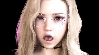 Shy Glasses Girl DROOLS For You