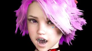 VAMPIRE Babe Stares Into Your Eyes to MIND CONTROL Before A Nice MEAL