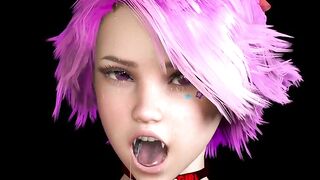 VAMPIRE Babe Stares Into Your Eyes to MIND CONTROL Before A Nice MEAL
