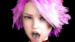 VAMPIRE Babe Stares Into Your Eyes to MIND CONTROL Before A Nice MEAL