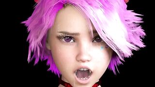 VAMPIRE Babe Stares Into Your Eyes to MIND CONTROL Before A Nice MEAL