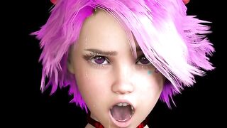 VAMPIRE Babe Stares Into Your Eyes to MIND CONTROL Before A Nice MEAL
