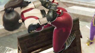 Futa Ivy Valentine Whips Taki Until She Cums Soul Calibur BDSM Bondage 3D Hentai