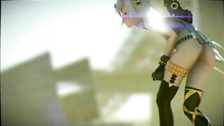 【MMD】Alice - Raspberry Monster【R-18】