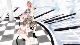 【MMD】WAVE【R-18】