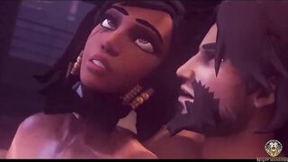 Phara Horny Doggystyle (Overwatch)【Hentai 3D】