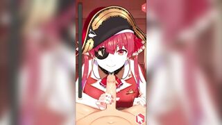 某VTuberの同人エロゲーム 手コキ エロアニメ/エロゲーム実況