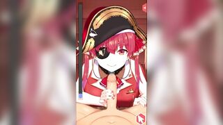 某VTuberの同人エロゲーム 手コキ エロアニメ/エロゲーム実況