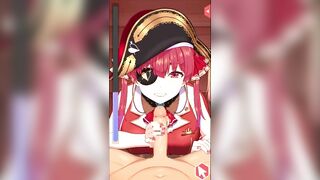 某VTuberの同人エロゲーム 手コキ エロアニメ/エロゲーム実況