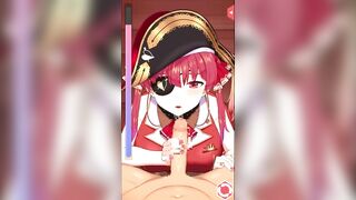 某VTuberの同人エロゲーム 手コキ エロアニメ/エロゲーム実況